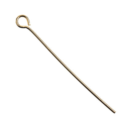 EYEpins - 1.25in / 21ga - 18kt Goldplated (Pack)