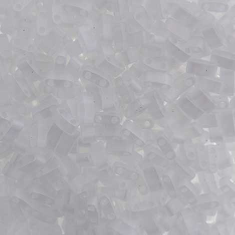 Miyuki -  Half Tila - Crystal Transparent Matte (50g)