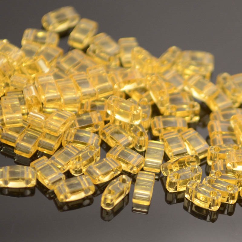 Miyuki -  Half Tila - Amber (5g)