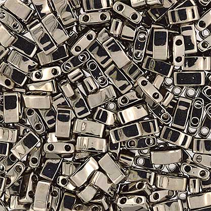 Miyuki -  Half Tila - Nickel Color Opaque (50g)