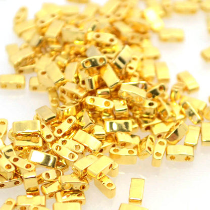 Miyuki - Half Tila - 24 K Gold Plated (5g)