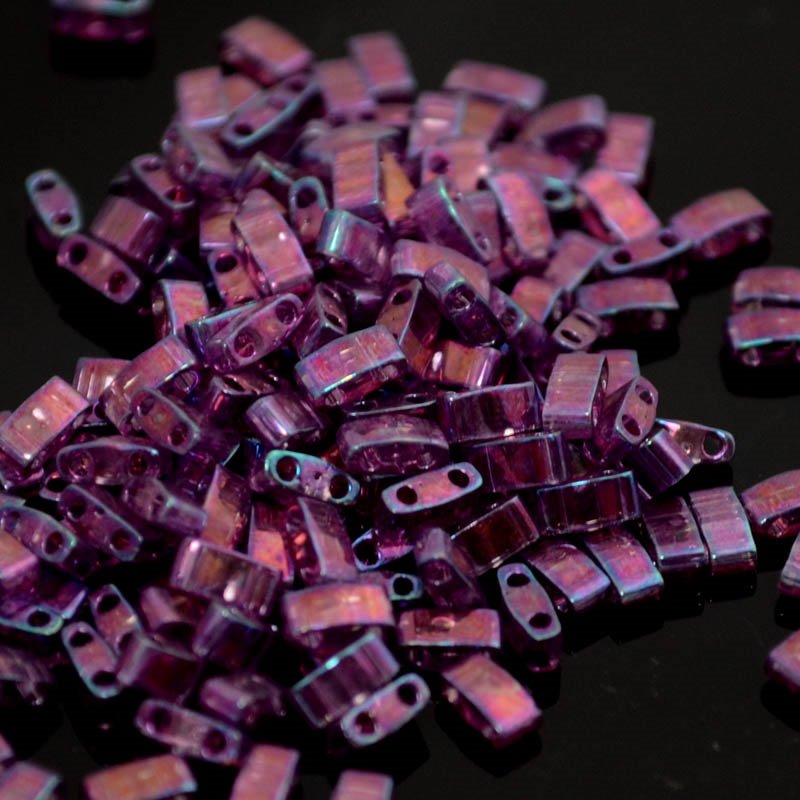Miyuki -  Half Tila - Amethyst Gold Luster (5g)