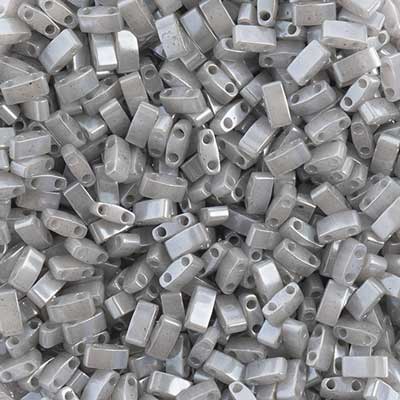 Miyuki -  Half Tila - Silver Grey Ceylon (50g)