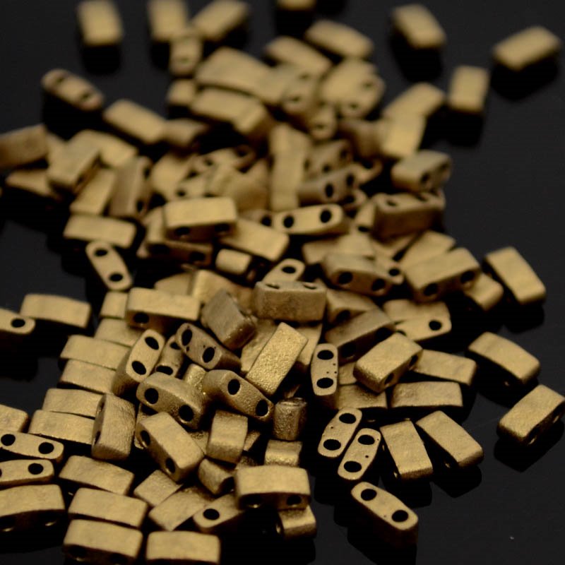 Miyuki -  Half Tila - Matte Metallic Dark Bronze (5g)