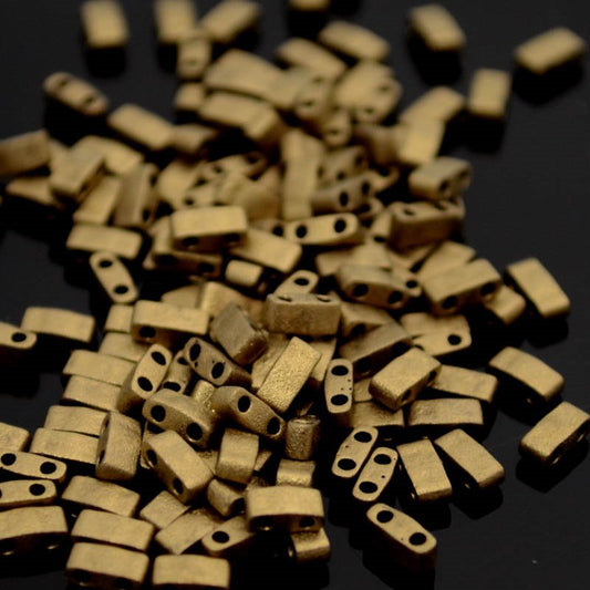 Miyuki -  Half Tila - Matte Metallic Dark Bronze (5g)