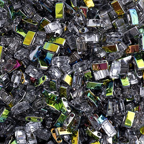 Miyuki -  Half Tila - Crystal Vitrail (5g)