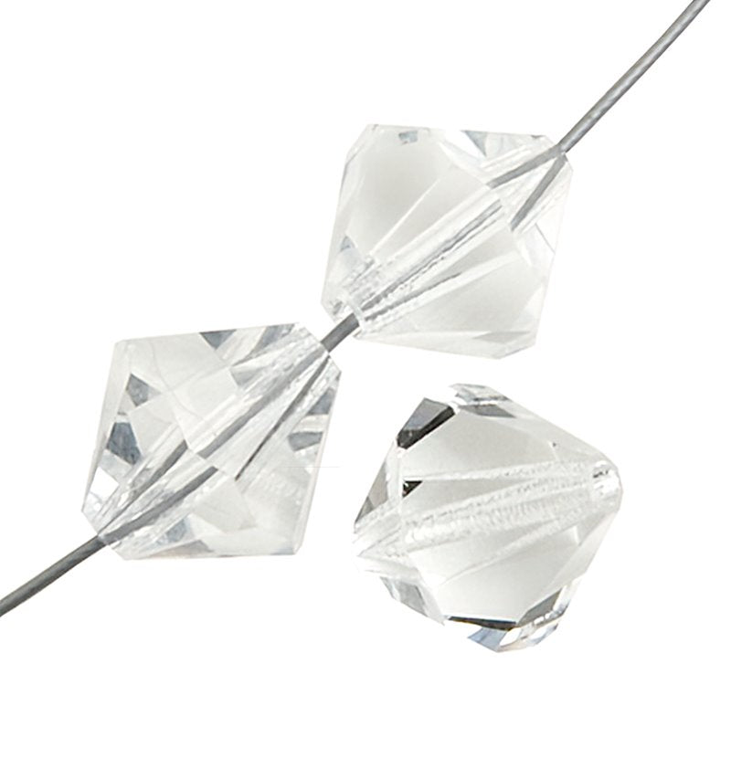 Preciosa 4mm Bicone - Crystal (40)