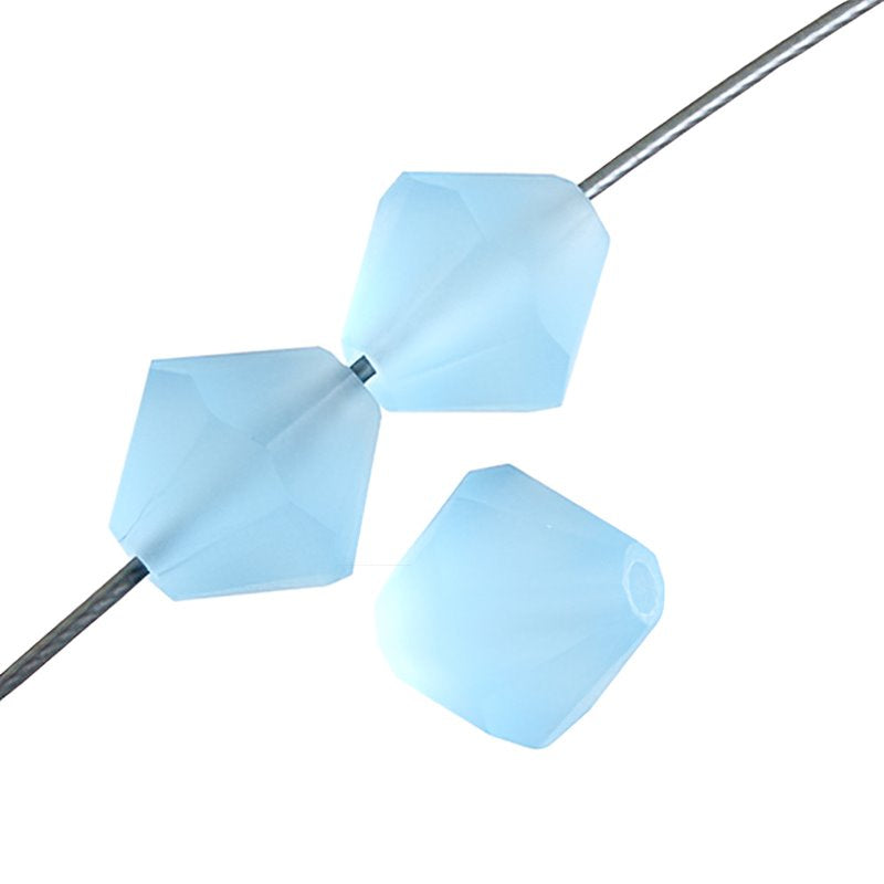 Preciosa 4mm Bicone - Aqua Matte (40)