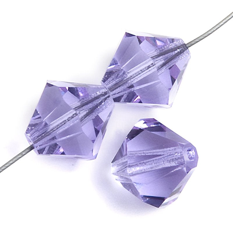 Preciosa 4mm Bicone - Violet (40)