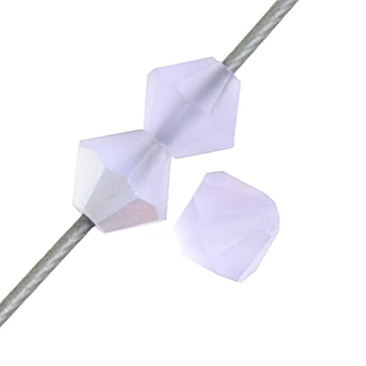 Preciosa 4mm Bicone - Violet AB Matte (40)