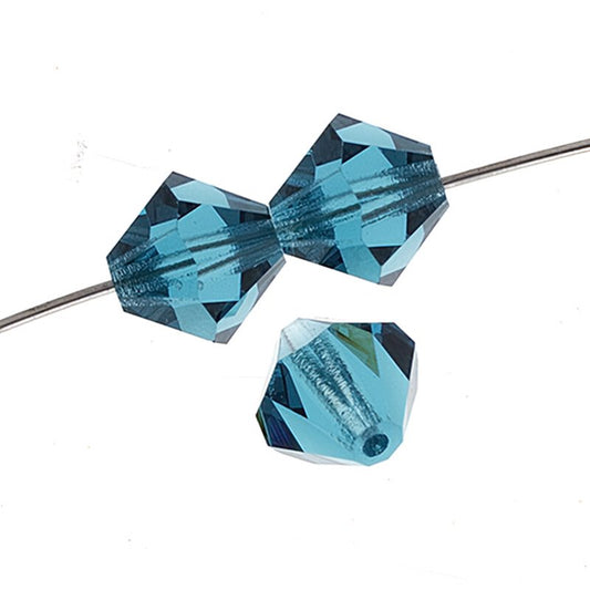 Preciosa 4mm Bicone - Indicolite (40)