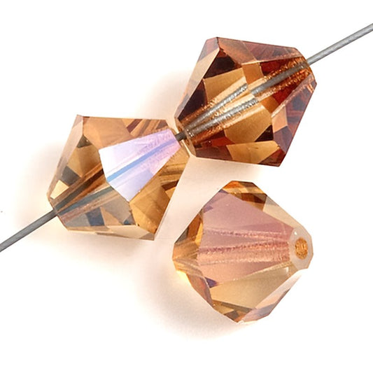 Preciosa 6mm Bicone - Celsian Halfcoat (36)