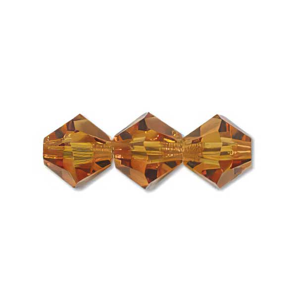 Preciosa 3mm Bicone - Topaz (42)