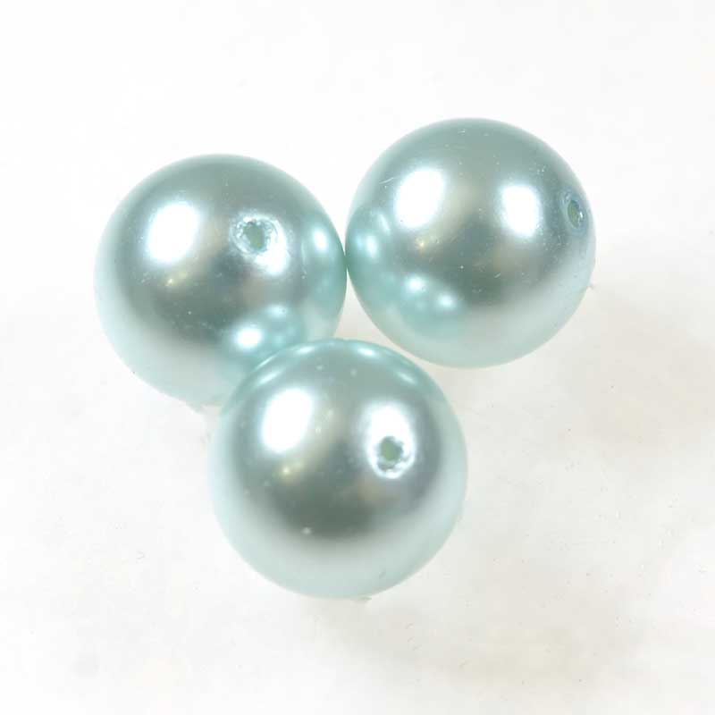 Preciosa (tm) Pearl - 6mm - Round - Light Blue