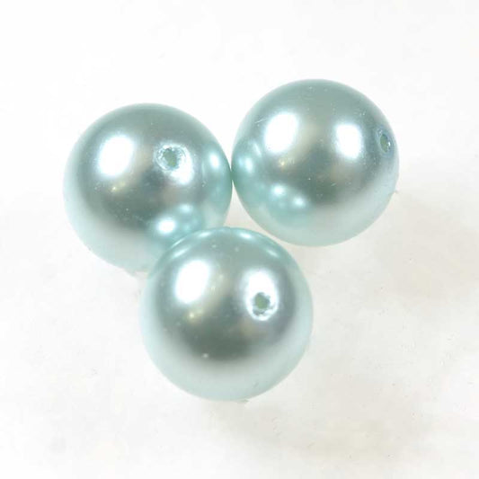 Preciosa (tm) Pearl - 6mm - Round - Light Blue