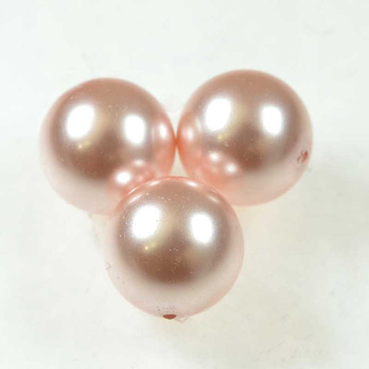 Preciosa (tm) Pearl - 8mm - Round - Rosaline