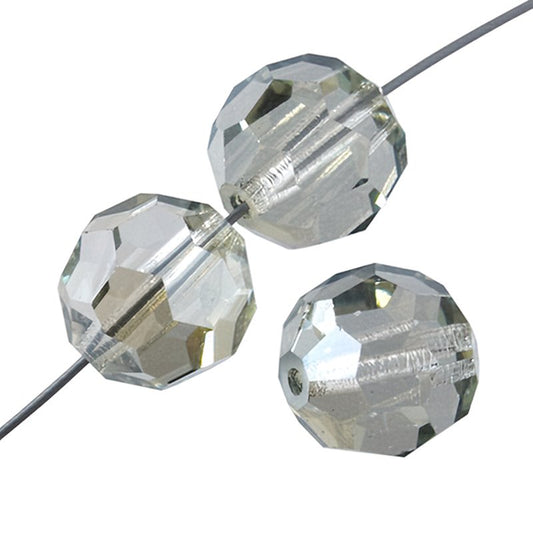 Preciosa Crystal - 4mm Faceted Round - Viridian (40)
