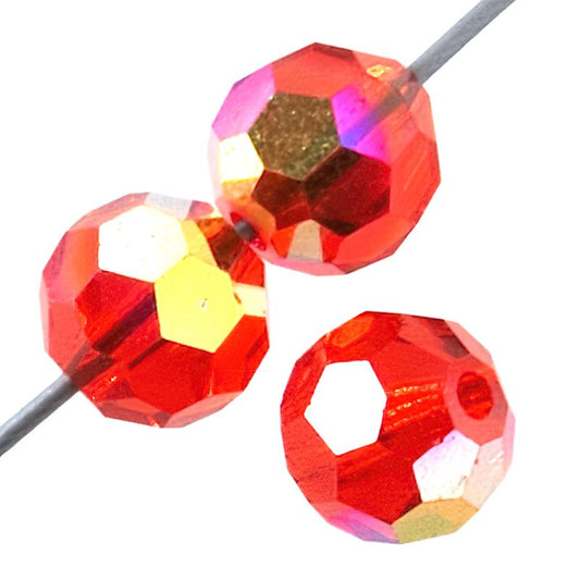 Preciosa Crystal - 6mm Faceted Round - Hyacinth AB (36)