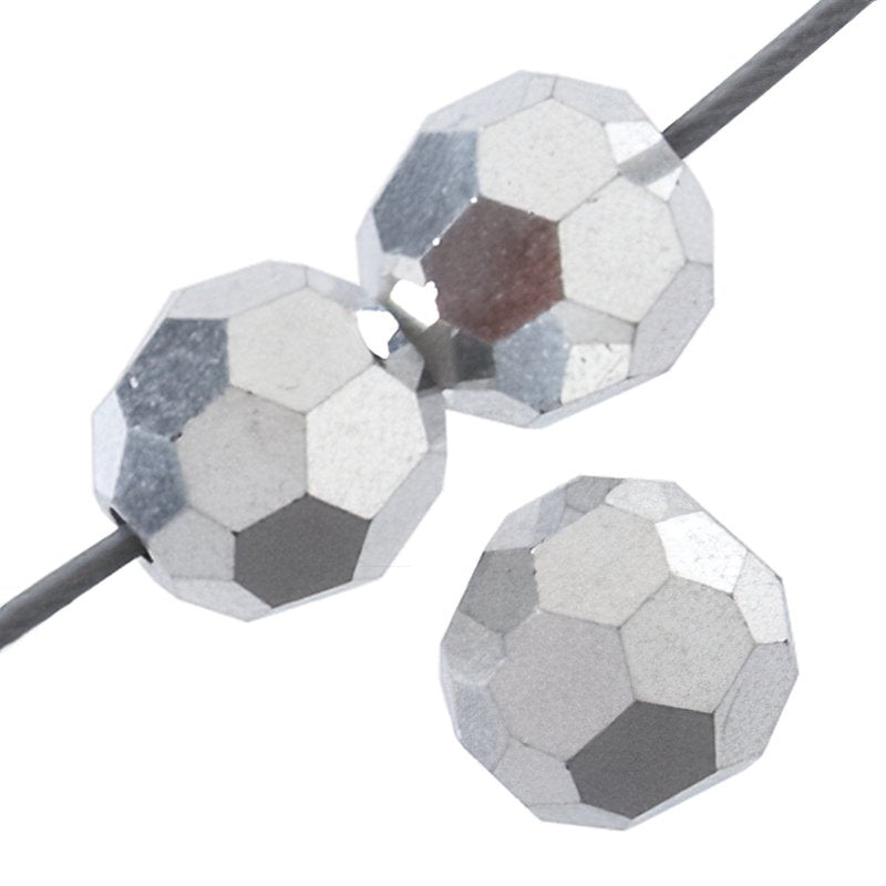 Preciosa Crystal - 6mm Faceted Round - Labrador Fullcoat (36)