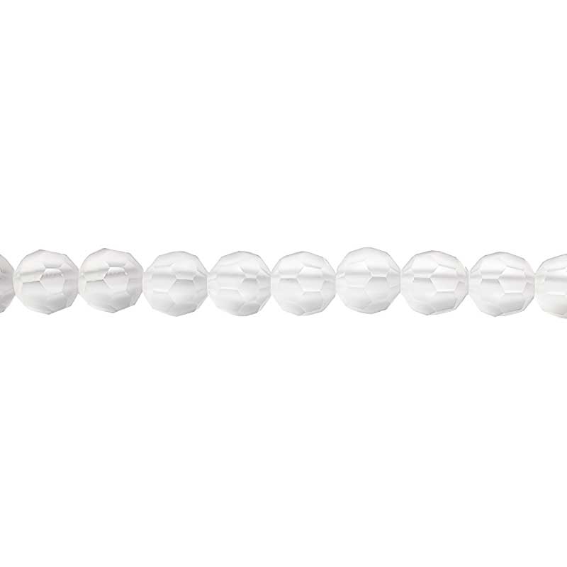 Preciosa Crystal - 4mm Faceted Round - Crystal Matt (31)