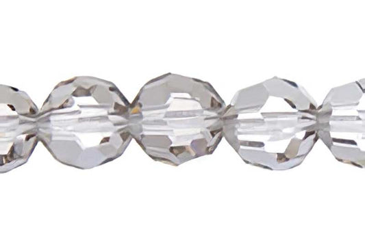 Preciosa Crystal - 6mm Faceted Round - Crystal Velvet (21)