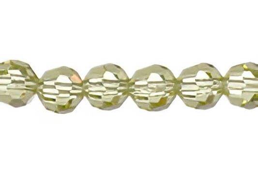 Preciosa Crystal - 6mm Faceted Round - Jonquil (21)