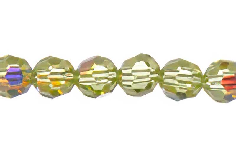Preciosa Crystal - 6mm Faceted Round - Jonquil AB (21)