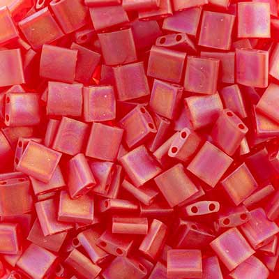 Miyuki -  Tila - Matte Red Transparent AB (50g)