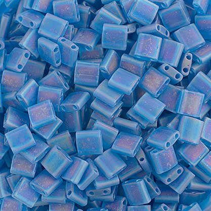 Miyuki -  Tila - Capri Blue Transparent AB Matte (50g)
