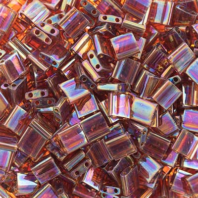 Miyuki -  Tila - Dark Amber Transparent AB (50g)