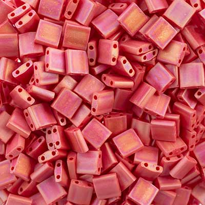 Miyuki -  Tila - Matte Red Opaque AB (50g)