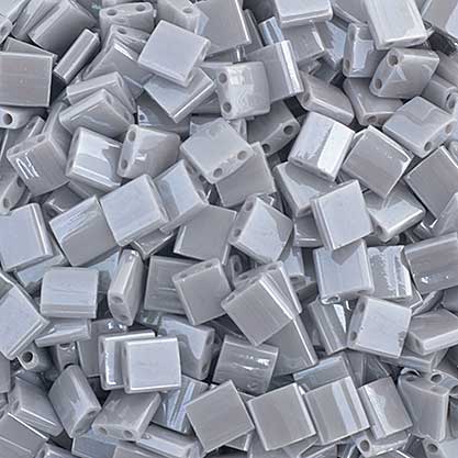 Miyuki -  Tila - Light Silver Grey Opaque Luster (50g)
