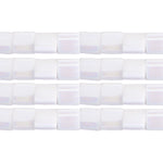 Miyuki -  Tila - White Pearl Opaque AB (50g)