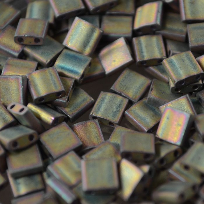 Miyuki -  Tila - Matte Metallic Khaki Iris (5g)