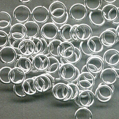 Jump Rings Open - 5mm - Sterling (2.5 grams)