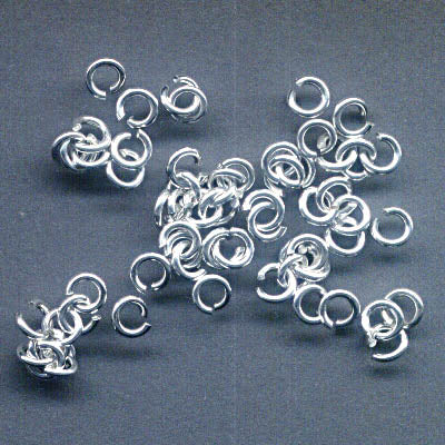 Jump Rings Open - 3mm - Sterling (2.5 grams)
