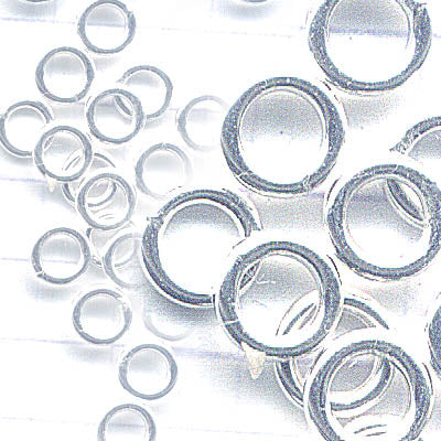 Jump Rings Closed / Soldered - 5mm - Sterling (10)