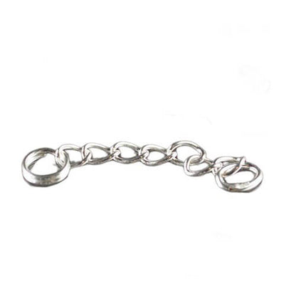 Chain Extender - 1in - with Split ring - Sterling