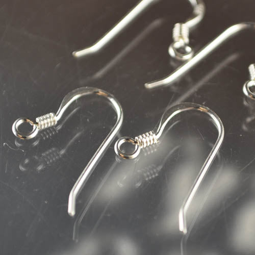Earring - 15mm Fishhooks - Sterling (Pair)
