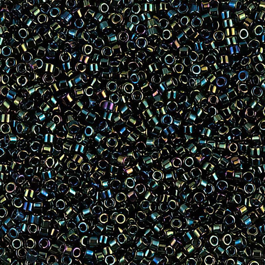 Delica Beads 11/0 - db0003b - Green Iris 50g