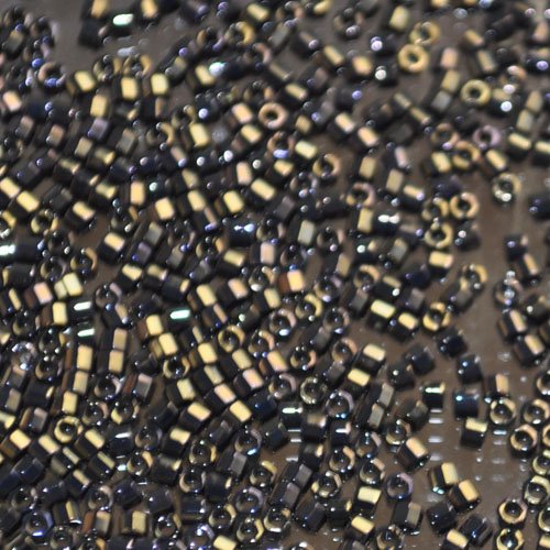 Delica 11/0 Hex-cut Beads - db0007c - Brown Iris 5.2g