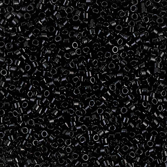Delica Beads 11/0 - db0010b - Black 50g