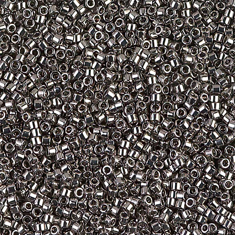 Delica Beads 11/0 - db0021b250 - Steel 250g