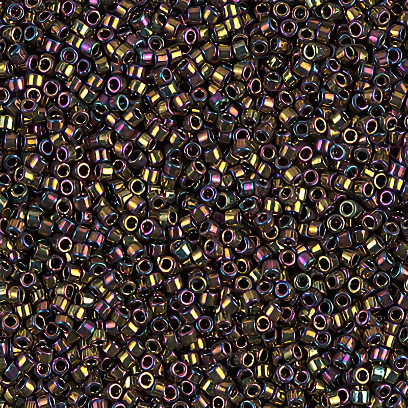 Delica 11/0 Beads - db0023 - Metallic Light Bronze Iris 5.2g