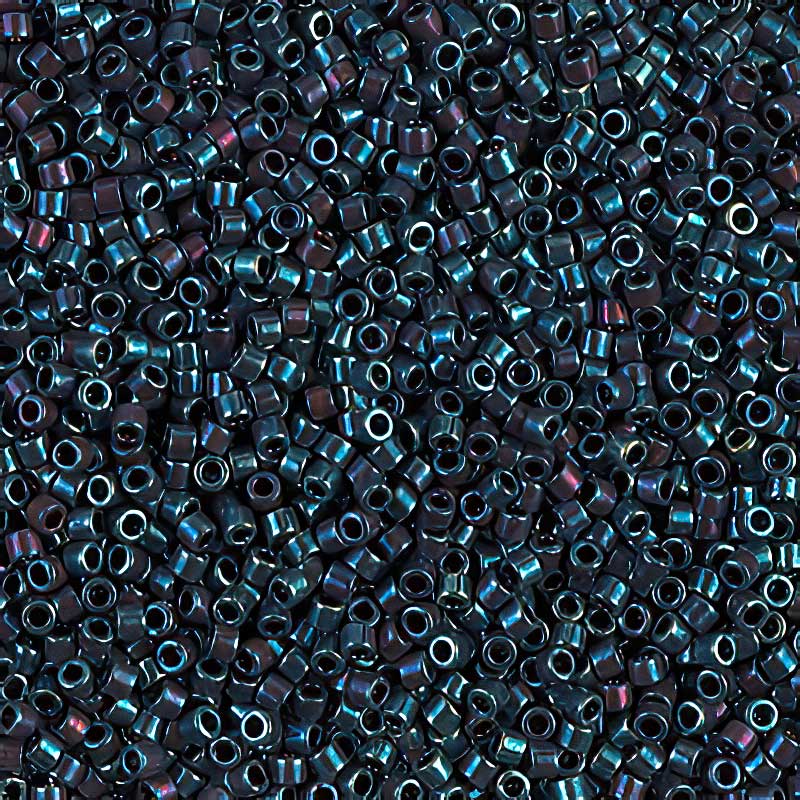 Delica Beads 11/0 - db0025b - Metallic Blue Iris 50g