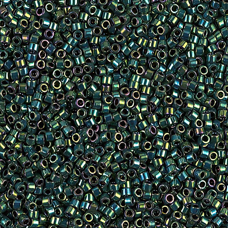 Delica Beads 11/0 - db0027b - Metallic Teal Iris 50g