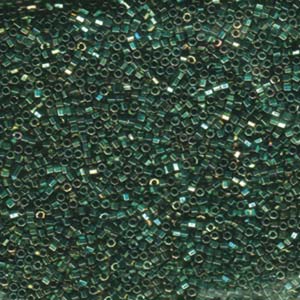 Delica 11/0 Hex-cut Beads - db0027c - Metallic Teal Iris 7.2g
