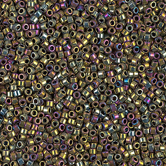 Delica 11/0 Beads - db0029 - Metallic Golden Iris 5.2g