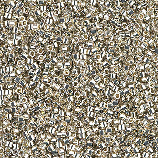 Delica Beads 11/0 - db0035b - Silver Galvanized 50g