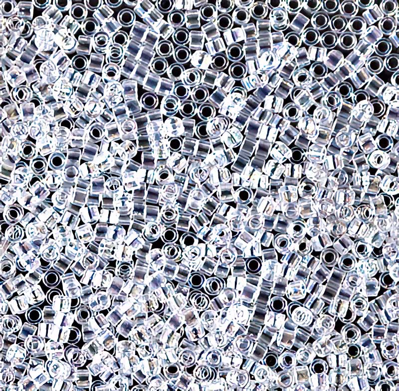 Delica Beads 11/0 - db0051b - Crystal AB 50g